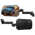JOYTUTUS Mirrors Doors Off Compatible with 2024-2026 Wrangler JL Gladiator JT, Wrangler JL Side Mirrors with Doors Off Wider View No Vibrate & Wobble (NOT FIT 1986-2023 Wrangler Gladiator)