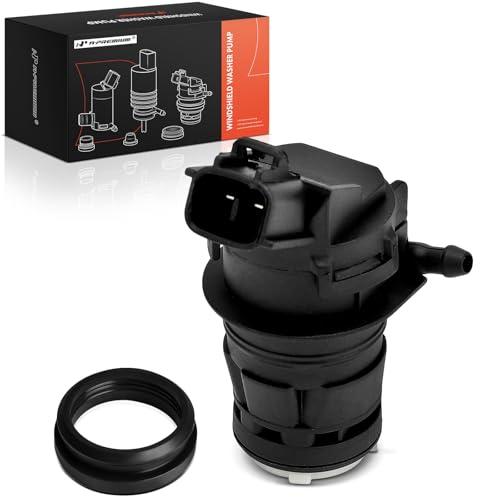 A-Premium Front or Rear Windshield Washer Pump Compatible with Toyota Camry, RAV4, 4Runner, Corolla, Prius, Sienna, Matrix & Honda & Ford & Acura & Mazda & Lexus & Lincoln & Mercury & Pontiac & Scion
