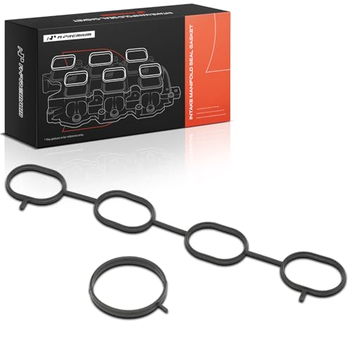 A-Premium Lower Engine Intake Manifold Gasket Seal Set Compatible with Nissan Vehicle - Versa 2012-2019, Versa Note 2014-2019, Micra 2015-2019, Only fit DOHC L4 1.6L