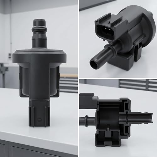 FREPURDO 0280142519 EVAP Purge Valve OEM Replacement Fuel Vapor Canister Purge Control Valve for Ford Fusion 2013-2020, Mustang 2015-2020, Lincoln MKZ 2013-2016 | Fixes P0456 Code | CU5A9G866AA
