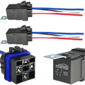 40/30AMP 12VDC Waterproof 4-pin Automotive Relays Kit with Built-in Diode