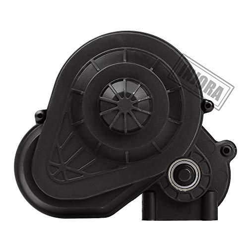 INJORA Black Complete Gearbox Transmission for 1/10 Axial SCX10 II 90046
