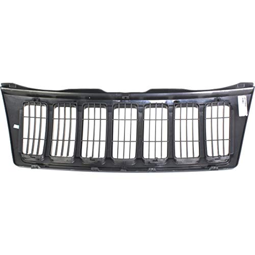 Part Synergy Replacement for Jeep Grand Cherokee 2004 Grille Black