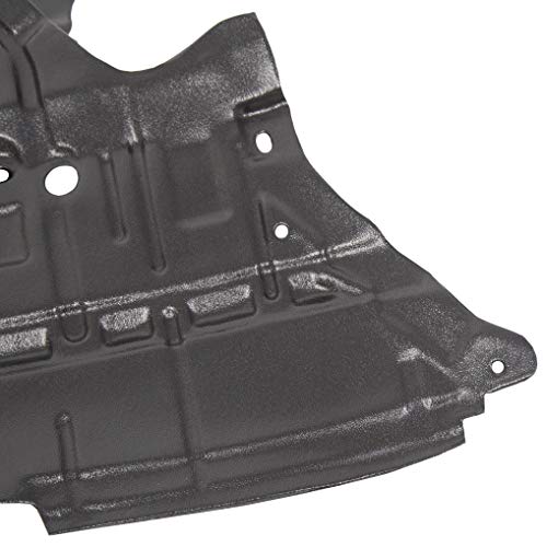 Splash Shield Compatible with 2012-2014 Toyota Camry Replacement for 5144206140, 5144106150, TO1228178, TO1228177 Under Cover Lower Pair of Front Engine Guards Left & Right