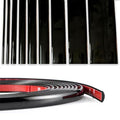 NANSH 16Ft Glossy Black Extra Thick Auto Molding Trim Universal Bumper Window Door Body Side Decorative Strip Scratch-Proof (Width: 1/4inch [6mm])