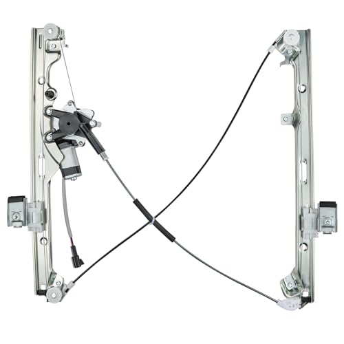 BDFHYK 741-644 Power Window Regulator with Motor Front Left Driver Side for Chevy Silverado, Tahoe, Suburban, Avalanche 1500 2500 3500| for Cadillac Escalade| for GMC Yukon, Yukon XL, Sierra