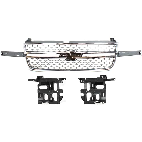 Garage-Pro Grille Assembly KIT Compatible with Chevrolet Silverado 1500 HD