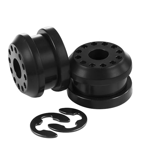 4PCS Transfer Case Shifter Linkage Bushing Grommet Kit for Dodge Ram 1500 2500 3500 4x4 2002-2010 – DIY Repair Grommet Replaces OEM 68078974AA 68078975AA, with E-Clips