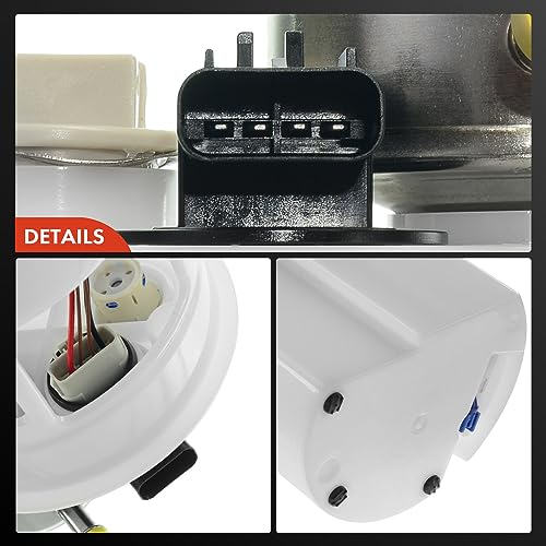 A-Premium Electric Fuel Pump Module Assembly with Sending Unit Compatible with Dodge Ram 1500 98-01, Ram 2500 98-02, Ram 3500 1998-2002, 5.2L 5.9L, 26 or 34 Gallon Tank, Replace# 4897666AA, 5014318AE
