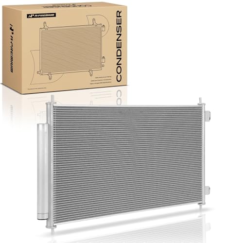 A-Premium Air Conditioning A/C Condenser - Fits for 3599 - Compatible with 2007-2011 Honda CR-V L4 2.4L, Sport Utility