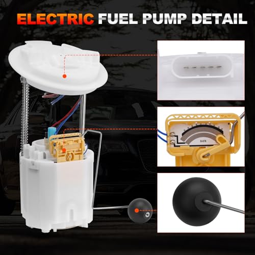 Electric Fuel Pump Module with Sending Unit Compatible with 2005-2015 Chrysler 300,Dodge Challenger Charger Magnum Left Driver Side & Right Passenger Replaces# 5136023 5136022 E7192M E7264A