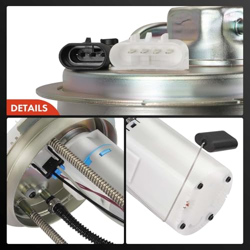 A-Premium Electric Fuel Pump Module Assembly with Pressure Sensor Compatible with Chevrolet Silverado 1500 & GMC Sierra 1500 2500 HD, 2004-2006, 4.3L 4.8L 5.3L 6.0L, with Sending Unit, Replace# E3609M