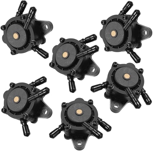 CHENGU 6 Pcs Fuel Pump Lawn Mower Compatible with 491922 691034 692313 808492 808656 808281 Fuel Pump for Outdoor Garden Lawn