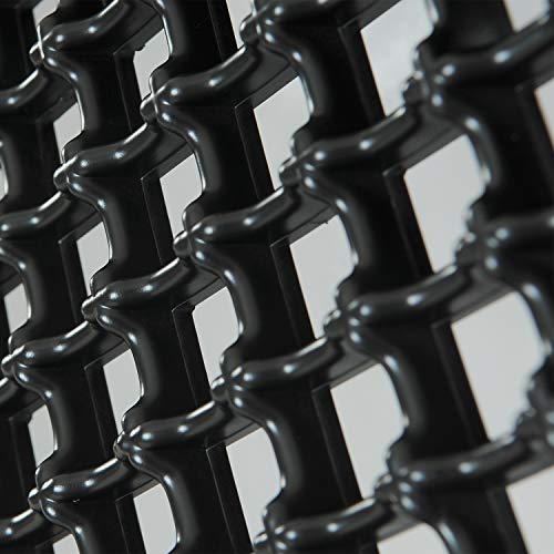 EAG Replacement Mesh Grille Black Front Hood Upper Grill Fit for 08-10 Super Duty