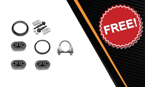 Northeastern Exhaust | Stainless Steel Muffler & Tail Pipe Exhaust System Kit Compatible for 2003-2011 Honda Element 2.4L | Free Clamp, Spring Bolt Kit and Gaskets Included