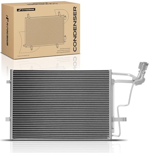 A-Premium Air Conditioning A/C Condenser Compatible with 2010 2011 2012 2013 Mazda 3 2.0L 2.5L, Fit Sedan Only