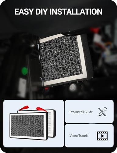 BASENOR 2026 Tesla Model Y/3 HEPA Air Filter, [OEM Filter Replacement & Proprietary Design] Cabin Air Filter with Activated Carbon for 2017-2026 Model 3 2020-2026 Model Y