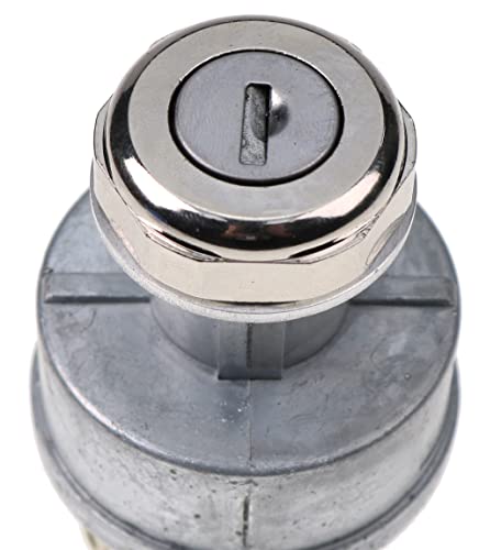 Solarhome AT195301 Ignition Switch with 2 keys Compatible with John Deere 250 2350 2355 2440 2520 2550 2555 210C 210K 210LE 210LJ 300D 310C 310D 540E 544E 544G 550B 608 610C