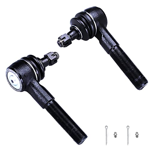 Front Inner and Outer Tid Rod + Adjusting Sleeve FITS 4WD Models for Ford Ranger 90-97/ Explorer 91-94/ Bronco II 90, DS1161 DS1177 ES2079 ES2080 ES2214 ES2215 Front Tie Rod Drag Link Kit- 6pc Set