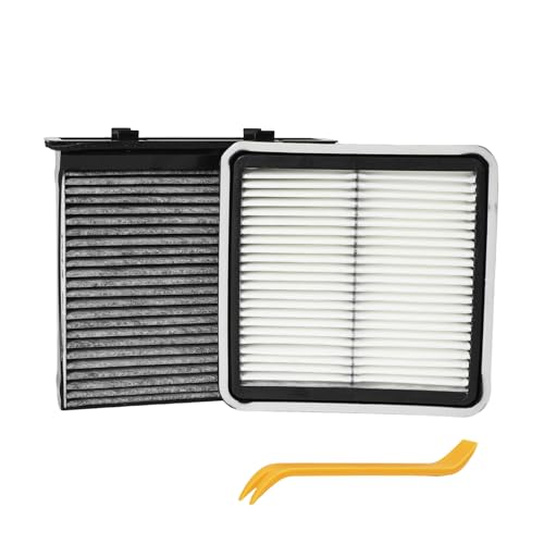 SCREW RHINO Engine Air Filter&Cabin Air Filter Combo Fits Subaru Forester 2009-2018,Crosstrek/XV Crosstrek 2013-2017,Impreza 2008-2016,WRX 2012-2021,WRX STI 2013-2018-CF10930&CA9997