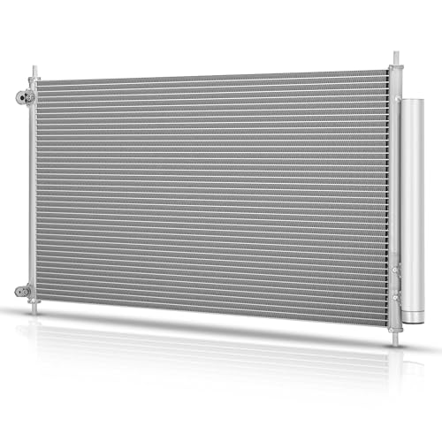 DWVO A/C Condenser Air Conditioning Condenser Compatible with 2013 2014 2015 2016 2017 Accord EX EX-L LX LX-S Sport Touring L4 2.4L V6 3.5L Replace 80110T2FA01, 4156