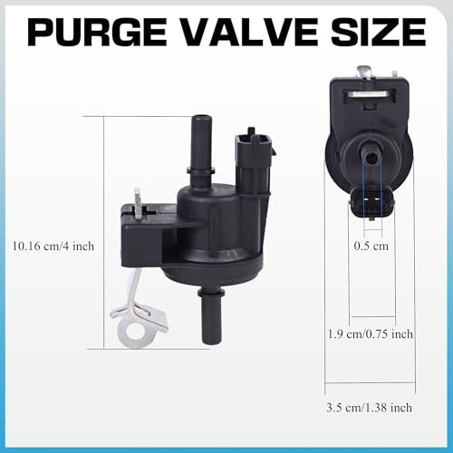 Vapor Canister Purge Valve Compatible with 2005-2011 Chevy Camaro Equinox Buick LaCrosse Cadillac CTS SRX STS Pontiac G8 Saturn Outlook Replaces#12611801 214-1685