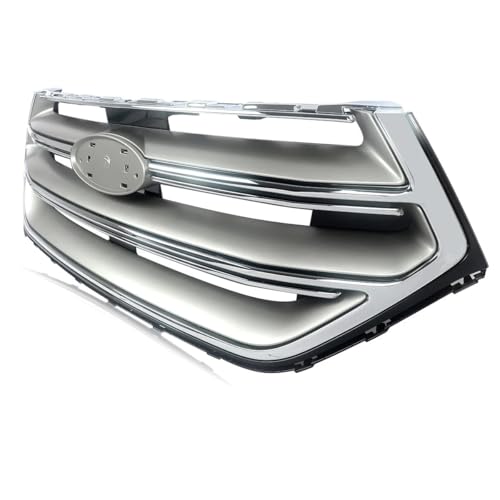 For 2015 2016 2017 2018 Ford Edge Sport Front Upper Bumper Grill Grille Chrome