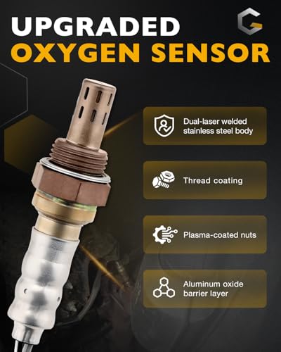 O2 Sensor Upstream Downstream 2Pcs | Oxygen Sensor for Ford F150 F250 Ranger Expedition Explorer Escape, Mazda Tribute, Lincoln & More Replace# 15717, 15716, 15664, ZZC318861