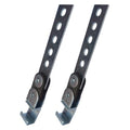 2Pcs Universal Exhaust Hanger Open End Swivel Muffler Hanger Bracket