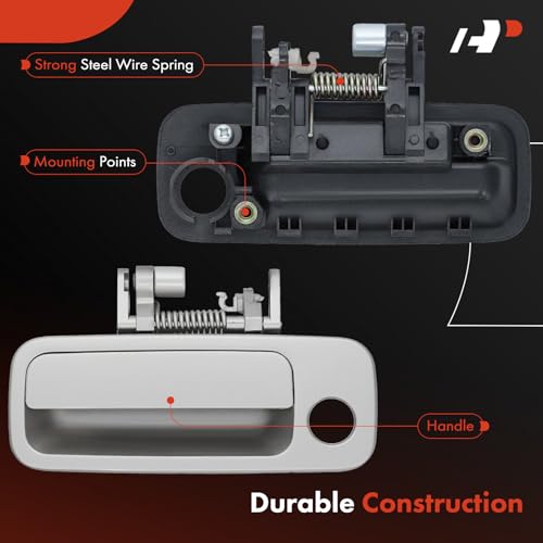 A-Premium Painted Exterior Door Handle - Front Left Driver Side