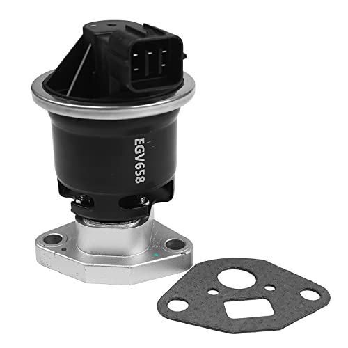KUSATEC EGR Valve EGV658 Exhaust Gas Recirculation w/Gasket Fit For Honda Accord, Odyssey, Pilot, Ridgeline 1998-2010; Acura CL, MDX, RL, TL 1997-2009; Saturn Vue 2004-2007, 3.0L 3.2L 3.5L 3.7L V6