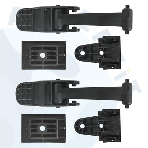 Peterbilt 567 579 Hood Latch Rubber Strap w/Mounting Base & Catch Bracket 37-99-372 L56-6062 Compatible with Peterbilt 567 579 Hood Accessories Parts L06-6003 L03-6005 2Pack