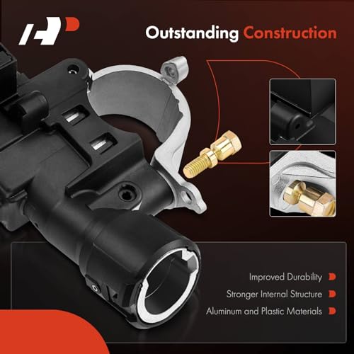 A-Premium Ignition Lock Housing with Anti-theft Bolt Compatible with Ford Focus 2009-2011 Escape Mercury Mariner 2008-2010 Mazda Tribute 2008-2011