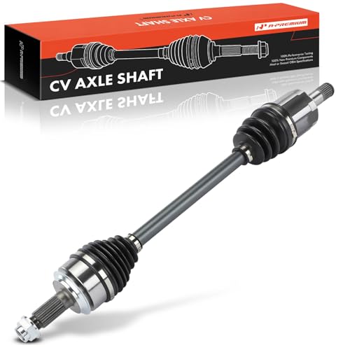 A-Premium Front Left CV Axle Shaft Assembly Compatible with Honda Civic LX 2016-2021, EX/LX-P 2016-2018, Only For 2.0L Non-Turbo & Automatic CVT Transmission, Driver Side, Not For 1.5T Engine