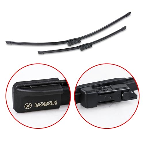 Bosch Wiper Blade Aerotwin A102S, Length: 650mm/475mm – Set of Front Wiper Blades - Only for Left-Hand Drive (EU)