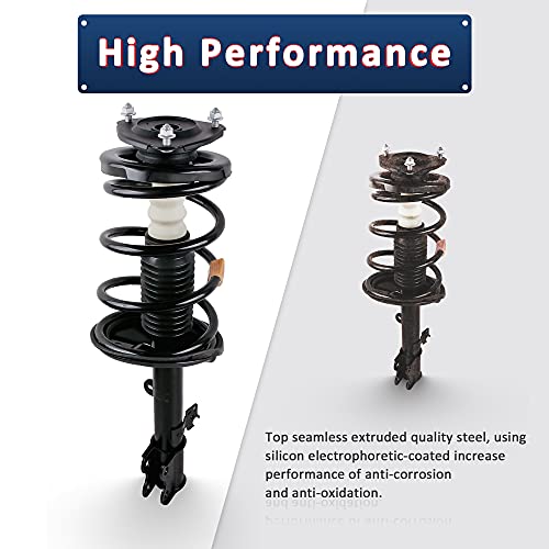 MOSTPLUS 171377L 171377R 181377L 181377R Front and Rear Complete Strut Assemblies Compatible for 2005-2010 Jeep Grand Cherokee EXCEPT SRT8 / 2006-2010 Jeep Commander