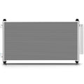 SCITOO Air Conditioning A/C Condenser for Fits for 3599 - Compatible with 2007-2011 for Honda CR-V L4 2.4L, w/Receiver Drier; OE 3599