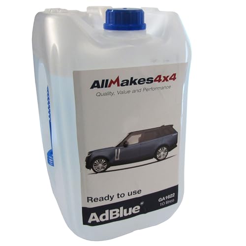 AdBlue Diesel Exhaust Fluid DEF SCR LR072258, Original Equipment, Bulk 2.6-Gallon / 10L Container, Compatible with Land Rover Discovery 5, Range Rover Sport, Velar, And Evoque, Diesel Vehicles Only