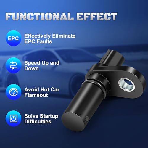 Set of 2 Camshaft Position Sensor Compatible with Ford F150 F250 F350 E150 E250 E350 Explorer Mustang Expedition Taurus Replaces 1W7Z6B288AB, PC643, 907722, 1800527