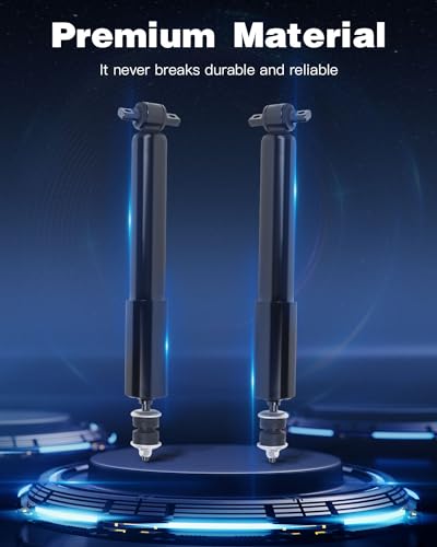 Front Shocks Absorbers,ECCPP 2pcs Gas Auto Shocks for Chevy Fits 1999-2007 for Chevy Silverado 1500,1999-2007 for GMC Sierra 1500 Pair Shocks Gas Struts with 344380 37149 RWD