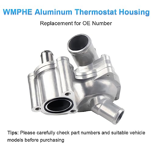 4L5E8A586AB Aluminum Thermostat Housing Compatible with 01-05 Ford Explorer