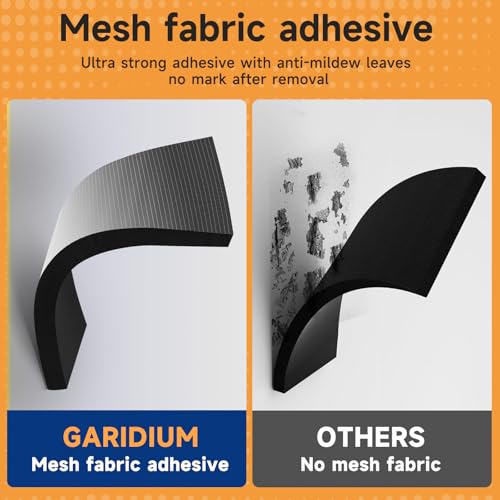 Garidium Garage Wall Protector - Heavy Duty Self-Adhesive Foam Bumpers for Car Door Dings, Furniture & Bike Scratches | Tool-Free Installation, Extreme Durability (2)