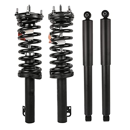 MOSTPLUS 171377L 171377R 181377L 181377R Front and Rear Complete Strut Assemblies Compatible for 2005-2010 Jeep Grand Cherokee EXCEPT SRT8 / 2006-2010 Jeep Commander