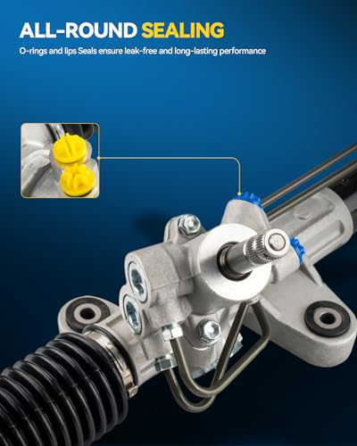 PHILTOP Power Steering Rack and Pinion Compatible with Acura TSX 2004 2005 2006 2007 2008 All Models, Hydraulic Rack and Pinion Replace 26-2720