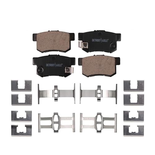 Detroit Axle - Rear Brake Kit for 2006-2015 Honda Civic 2013-2015 Acura ILX