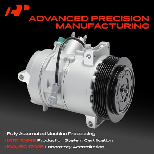 A-Premium Air Conditioner AC Compressor with Clutch Compatible with Jeep Compass Patriot 2009-2017 & Dodge Caliber 2009-2012, 1.8L 2.0L 2.4L