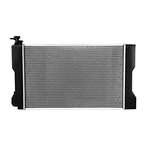DNA Motoring CU13106 1-Row Aluminum Core Radiator Engine Cooling Compatible with 09-10 Pontiac Vibe; 09-17 Toyota Matrix/Corolla, 164100T030 13049 3445, OEM-RA-13106