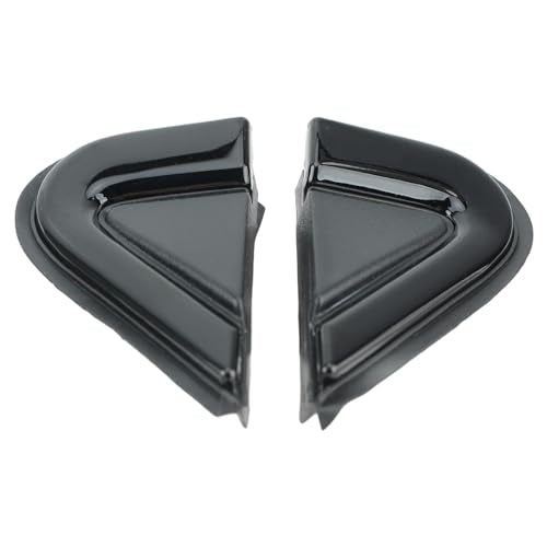 GoaMotors Left Driver & Right Passenger Side Door Mirror Flag Cover Molding Fit for Dodge Dart 2013-2016, Replaces #68083130AD, 68083131AD, 68083131AB, 68083131AC