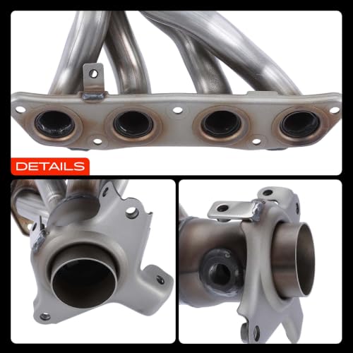 A-Premium [DOHC L4 1.8L] Exhaust Manifold Kit Fit for Toyota Corolla Matrix 2009-2010 & Scion xD 2008-2012, W/Gaskets & Bolts & Springs, Replaces 171410T040 1714137050