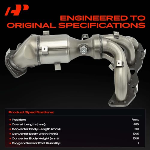 A-Premium Front Exhaust Manifold Catalytic Converter, E.P.A Compliant